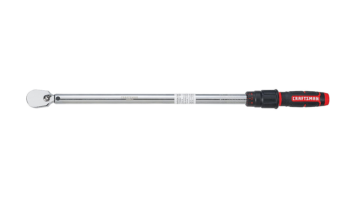 CRAFTSMAN 1/2" Drive Torque Wrench - Reliable & Portable