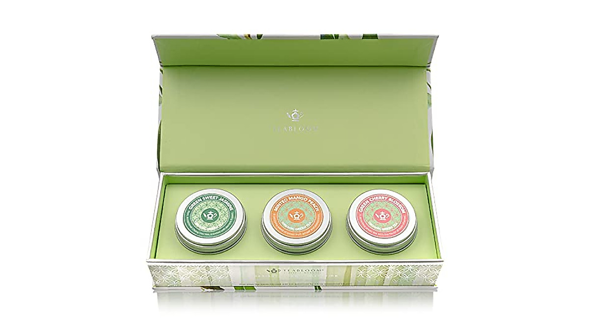 Teabloom Organic Green Tea Trio – Delicious & Gift-Ready