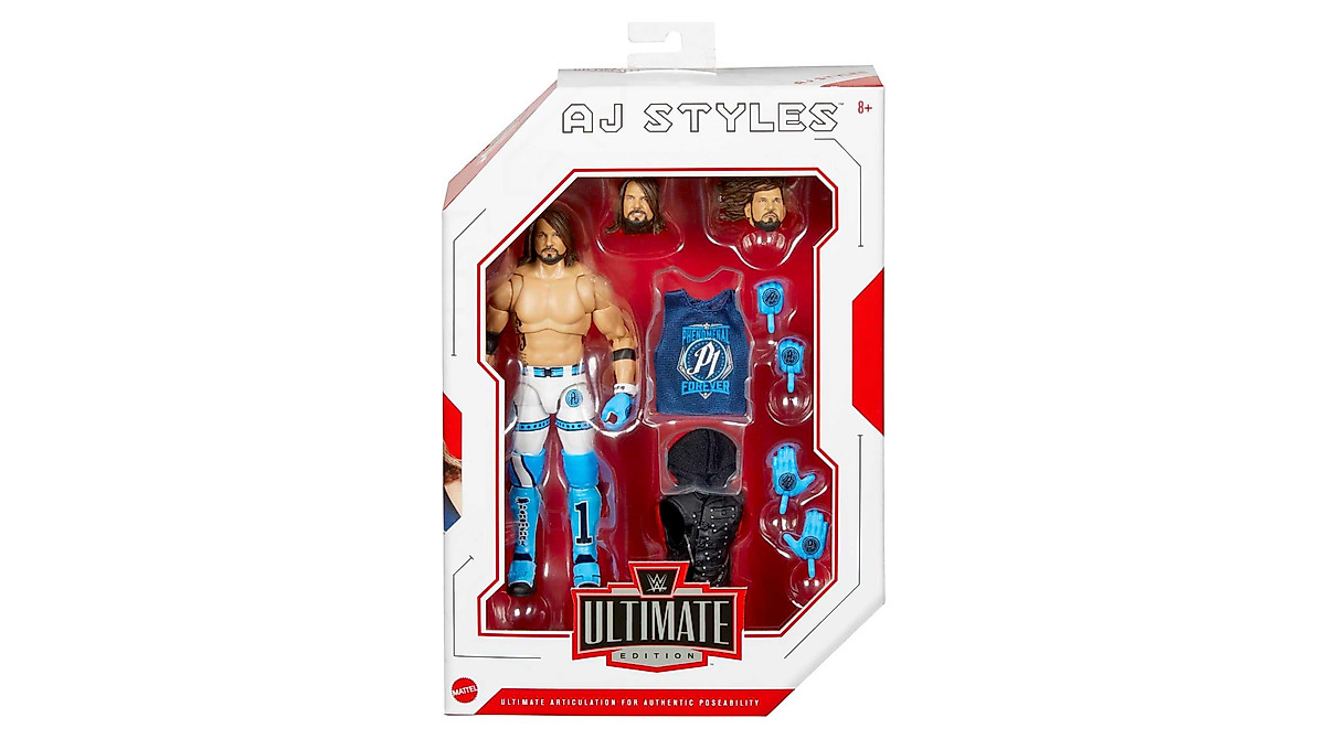 AJ Styles WWE Action Figure - Ultimate Edition