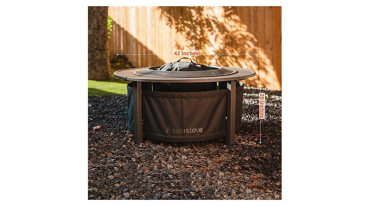 Solo Stove Surround Tabletop - Safe & Stylish Fire Pit Accessory