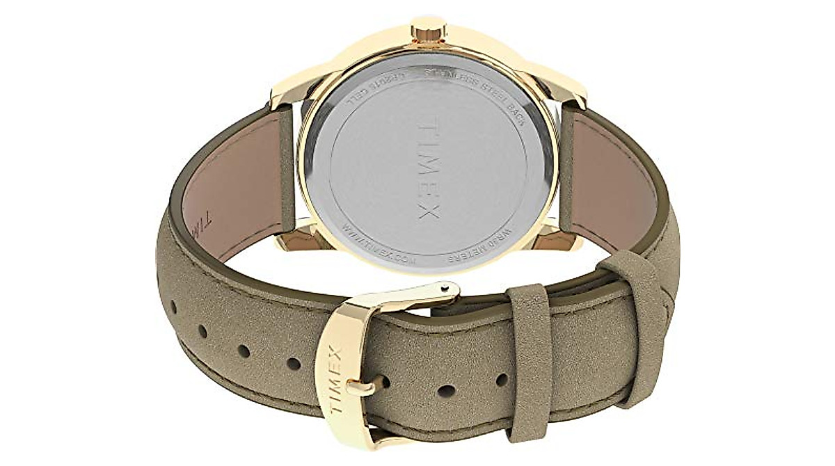 Timex Women's Easy Reader 38mm Watch - Gold & Cream Elegance