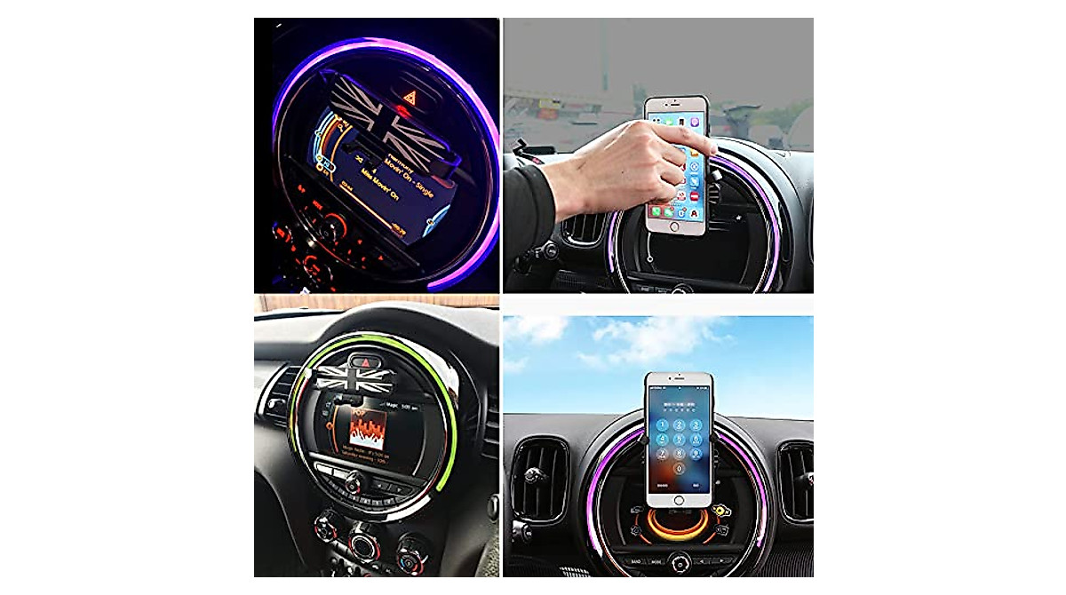 Hesanzol Phone Holder for MINI Cooper F-Series - Secure & Easy Mount