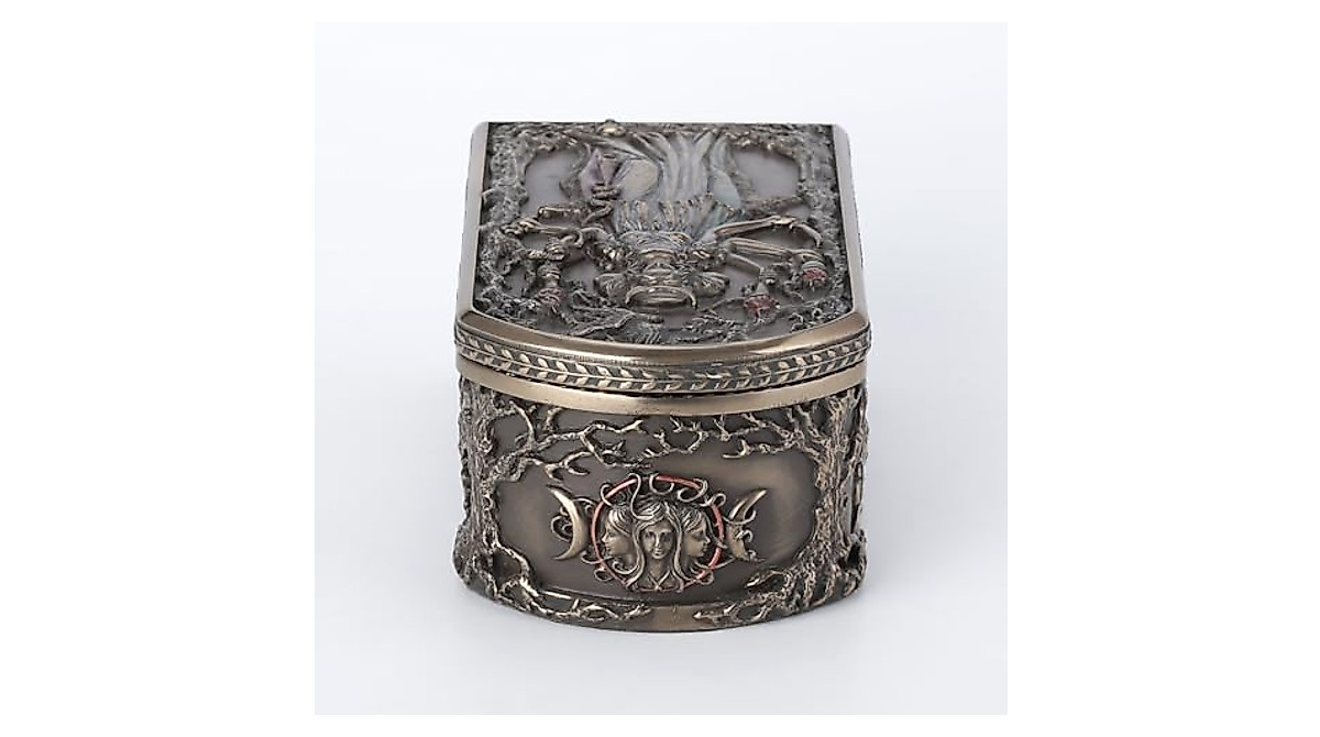 Hecate Triple Goddess Trinket Box by Veronese Design