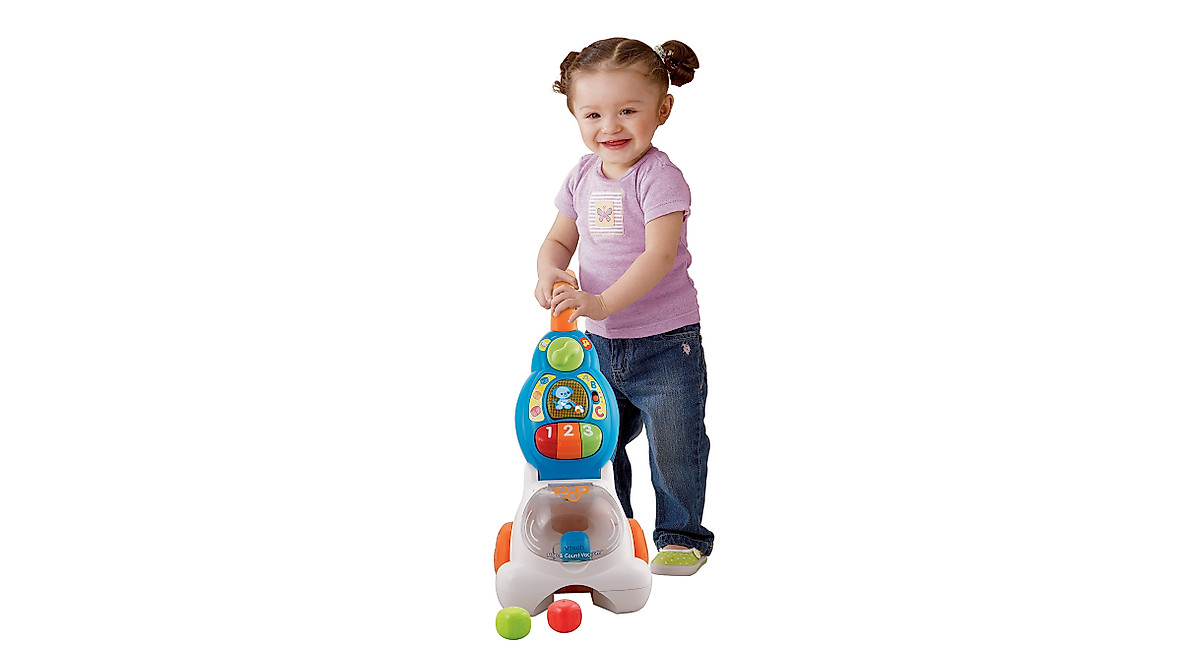 VTech Pop and Count Vacuum - Fun Learning Toy