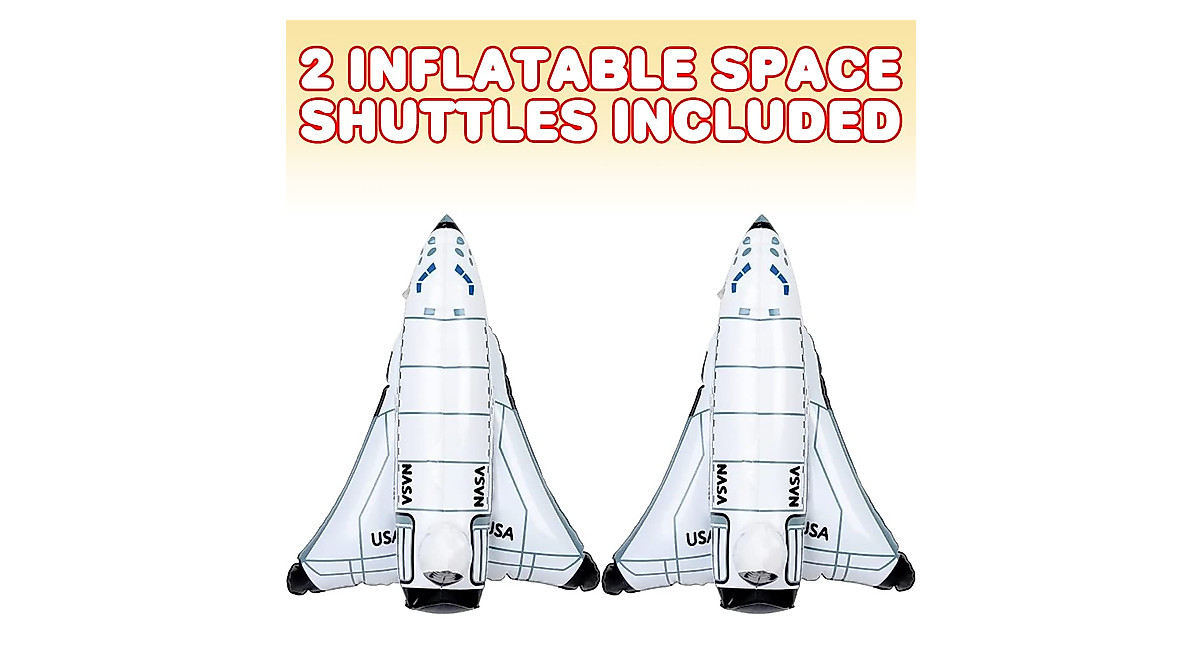 Space Shuttle Inflates: Exciting Toys & Decorations
