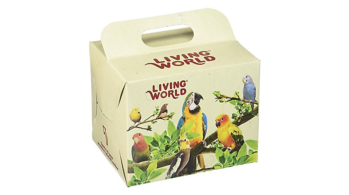 Living World Bird Carrier - Safe Transport for Small Birds