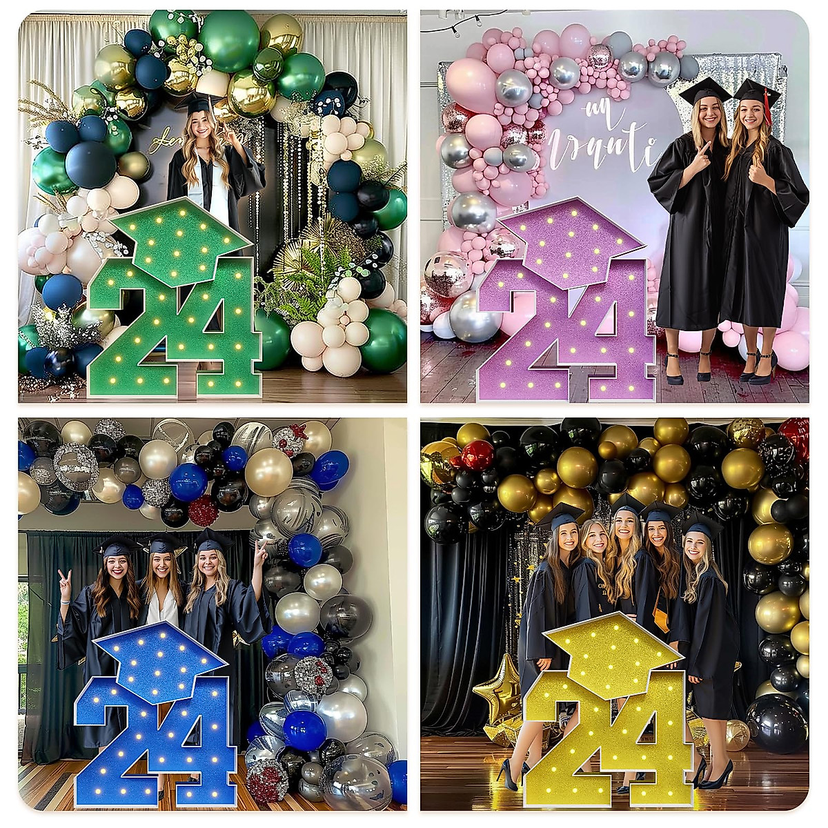 Celebrate with 3FT Graduation Decorations 2024