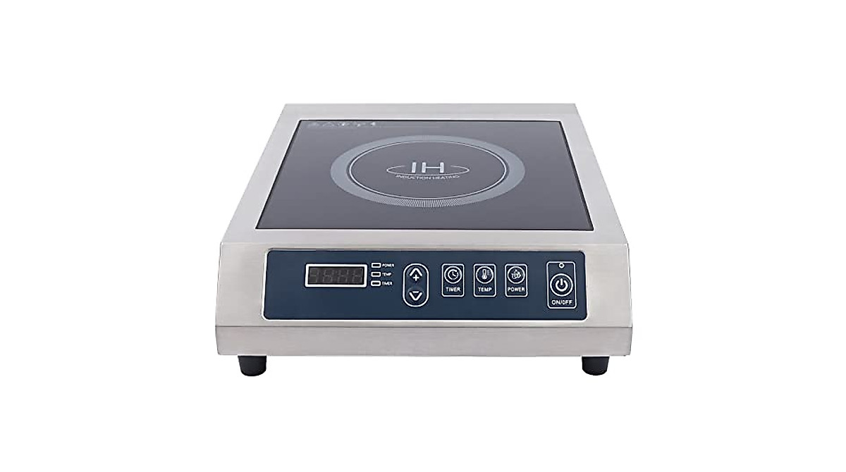 1800W Induction Cooktop - Commercial Range for Precise Cooking