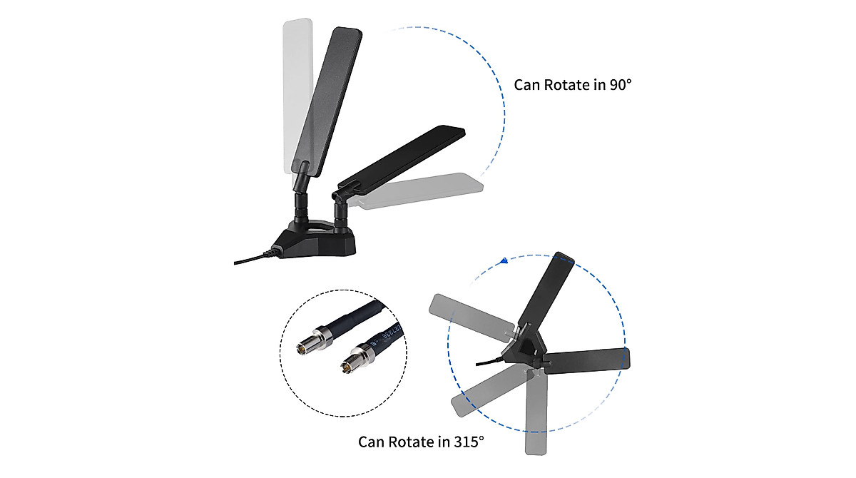 9dBi Dual TS9 Antenna for Netgear & Verizon Mobile Routers