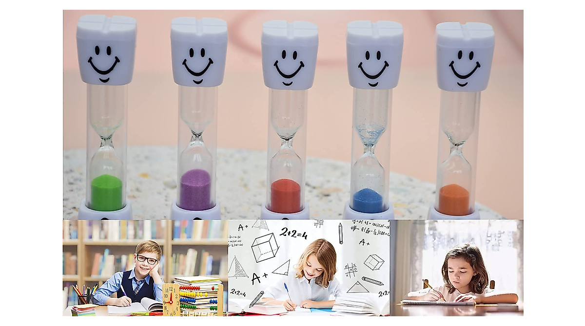 Yuronam 2 Minute Sand Timer Set - Fun for Kids