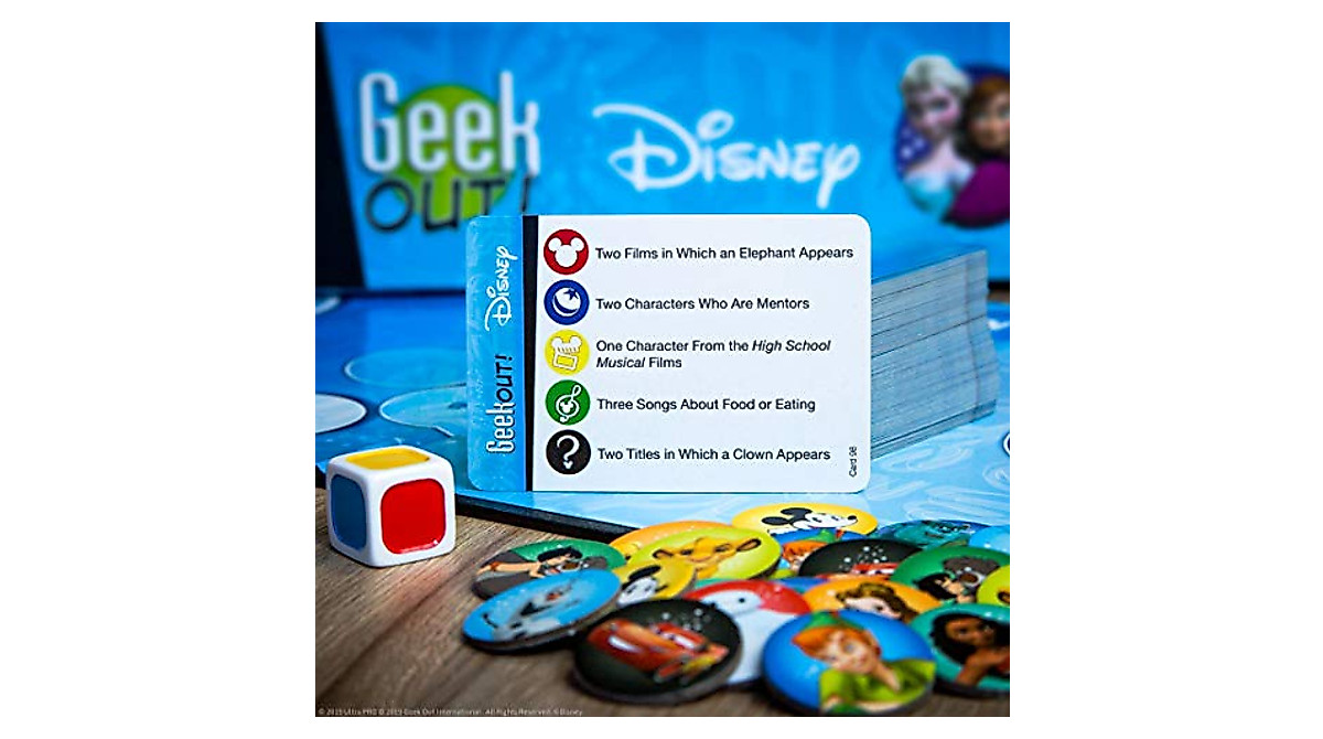 Geek Out! Disney Party Game - Fun for All Ages