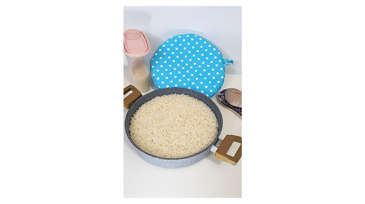 DLK 2X Thick Fabric Steam Catcher for Rice and Cooking