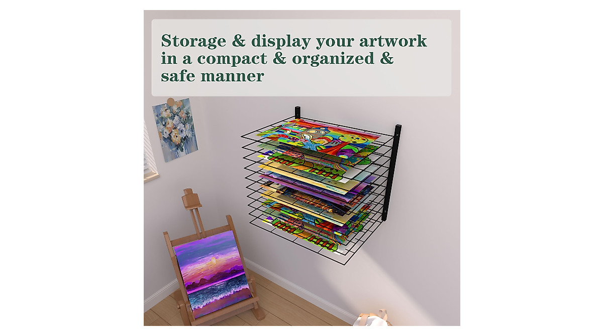 Art Drying Rack - Space-Saving for All Art Projects
