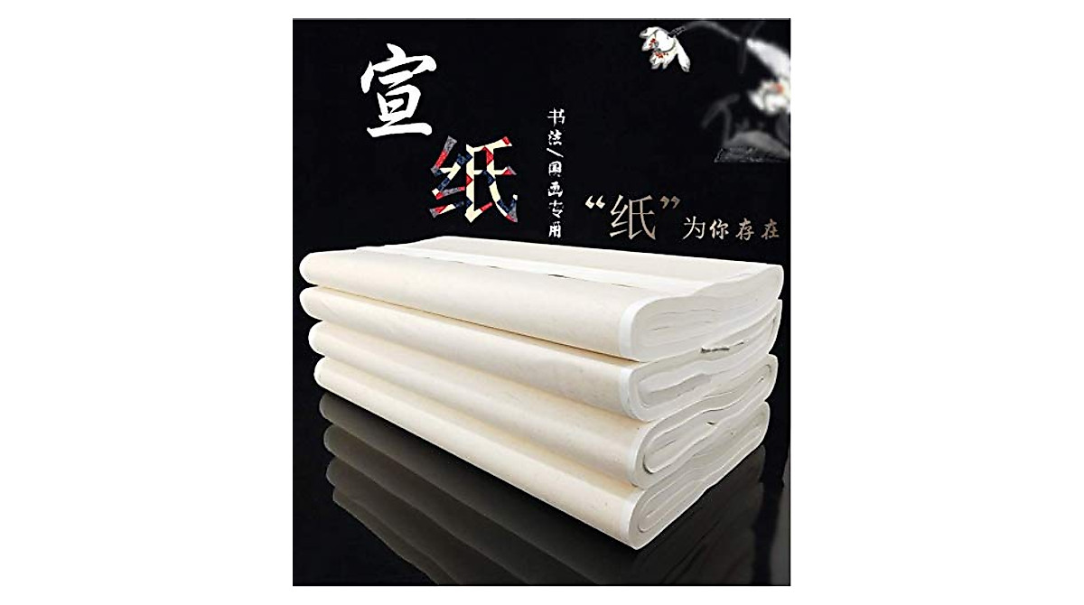 MEGREZ Xuan Rice Paper for Calligraphy - 100 Sheets