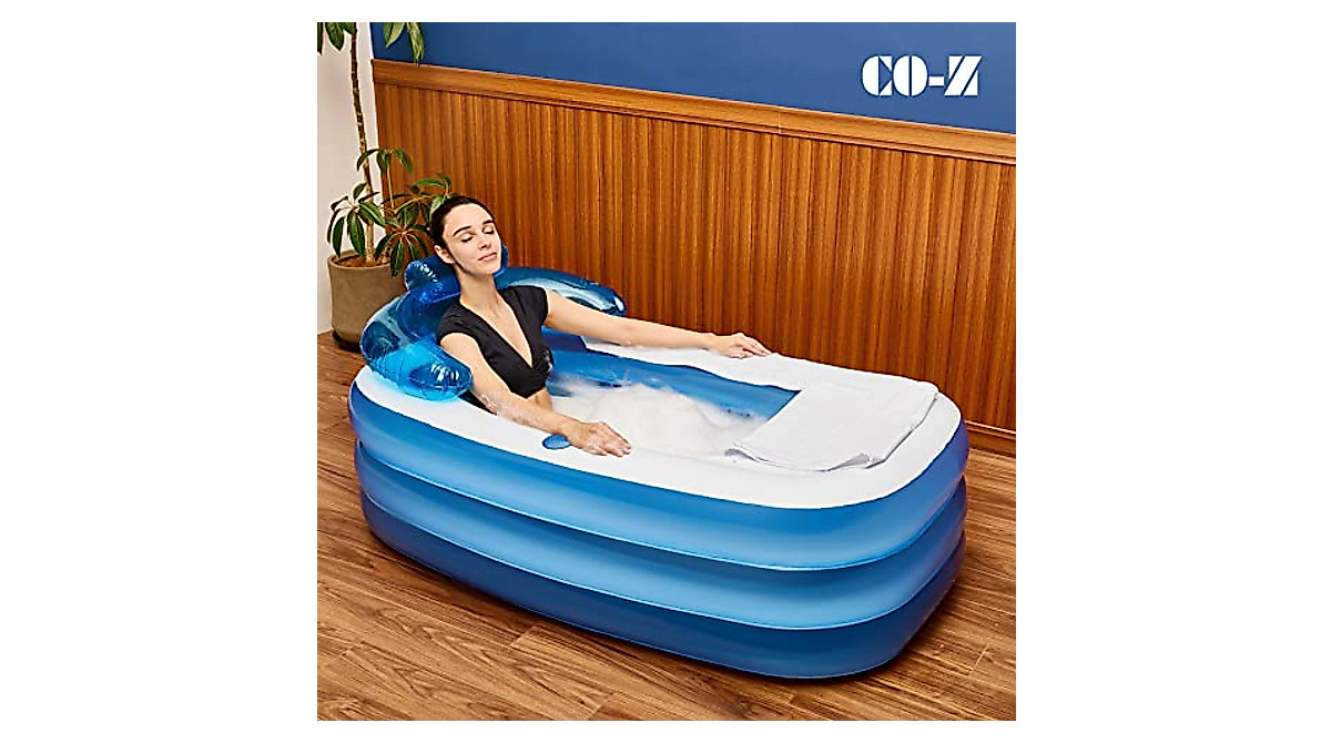 CO-Z Inflatable Bathtub for Adults | Portable Luxury Spa on the Go