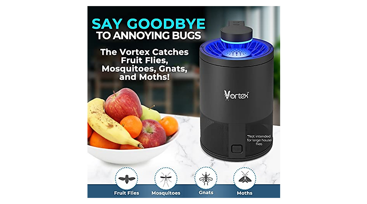Vortex Indoor Insect Trap - Powerful Bug Catcher & Killer