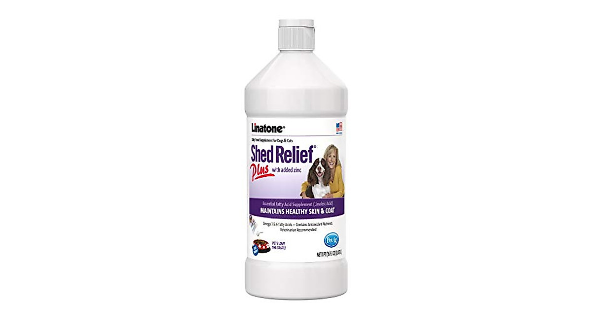 Linatone Shed Relief Plus Dog & Cat Supplement for Healthy Coat