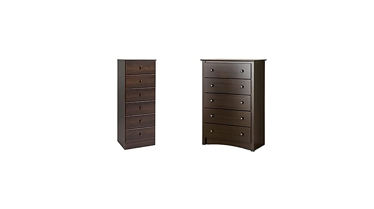 Prepac Astrid & Fremont Drawer Chests | Stylish Bedroom Storage