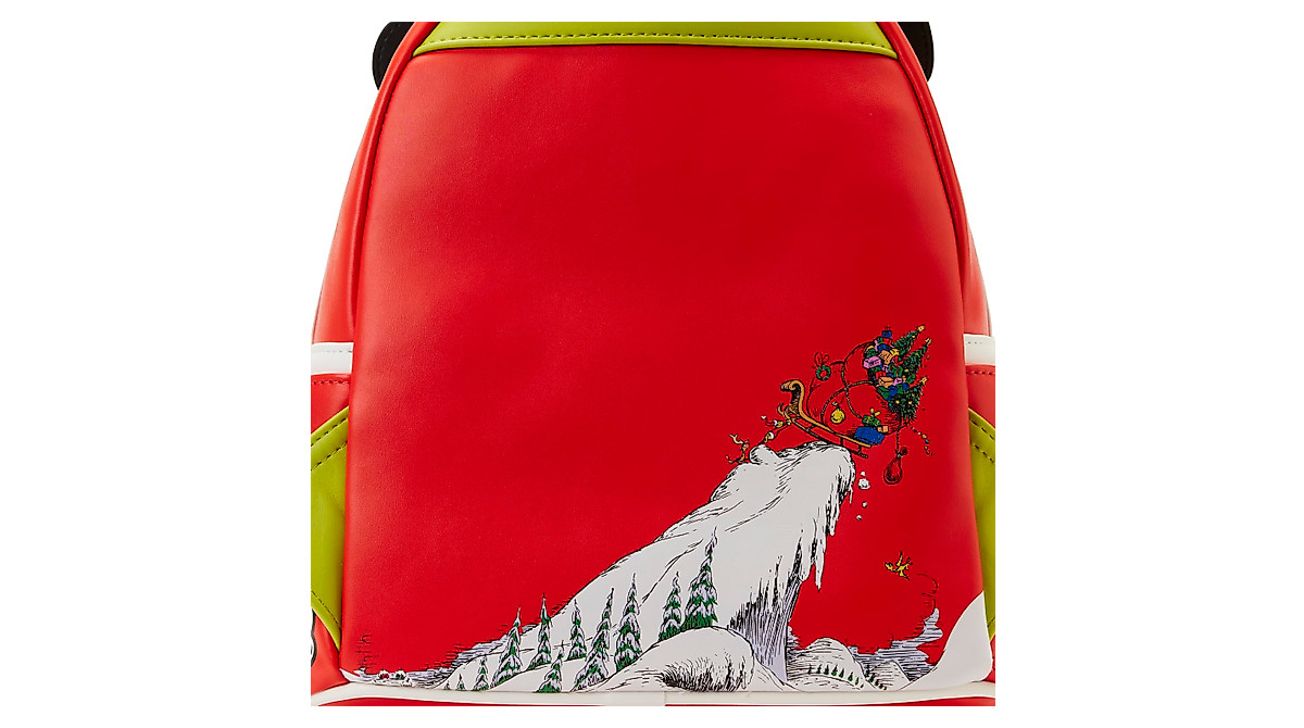 Dr. Seuss Grinch Lenticular Mini Backpack – Festive Collectible