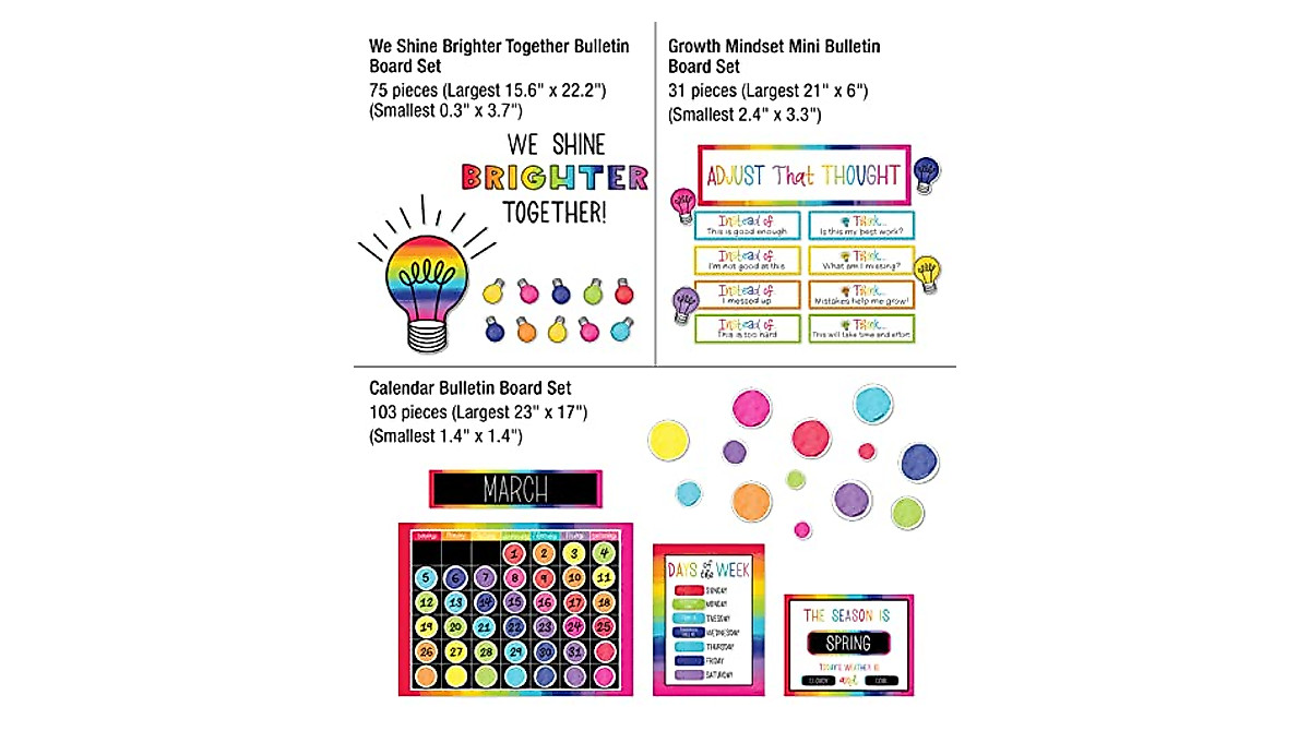 Schoolgirl Style Light Bulb Moments Classroom Decor Bundle - Inspire ...