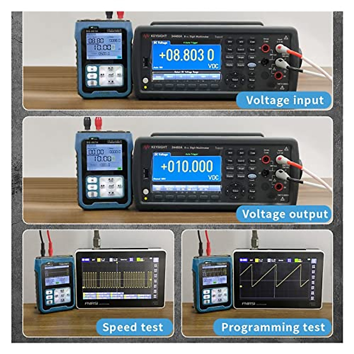 LONNYS Portable Mini Signal Generator for Precise 4-20mA Calibration