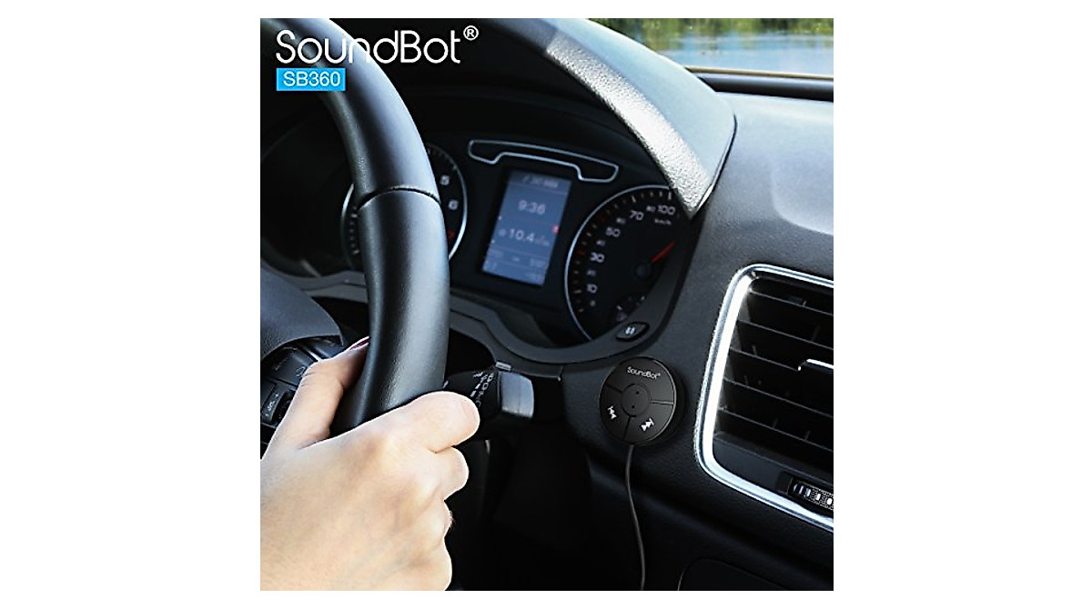 SoundBot SB360 Bluetooth Car Kit & SB221 HD Headset - Wireless Audio ...