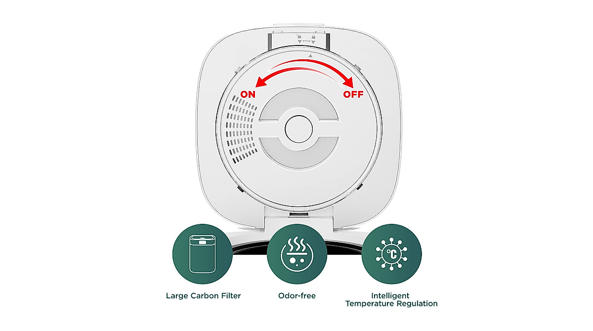 Smart Electric Compost Bin for Kitchen Waste Reduction