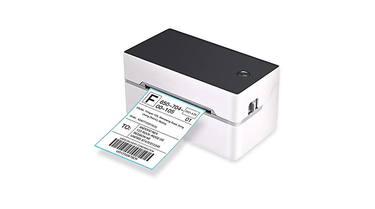 ZSEDP HighSpeed Desktop Thermal Label Printer for Shipping & Labels