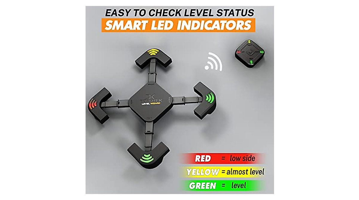 CARMTEK Level Wizard v2.0 - Wireless RV Leveling System