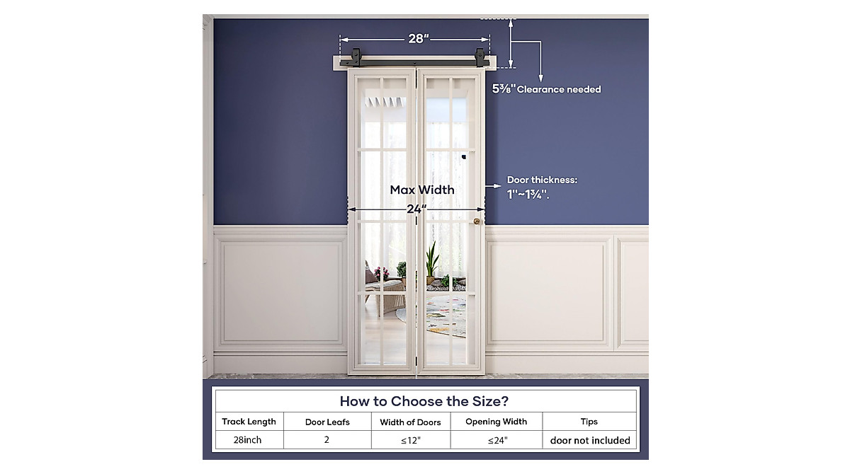 28 Inch Bifold Doornull