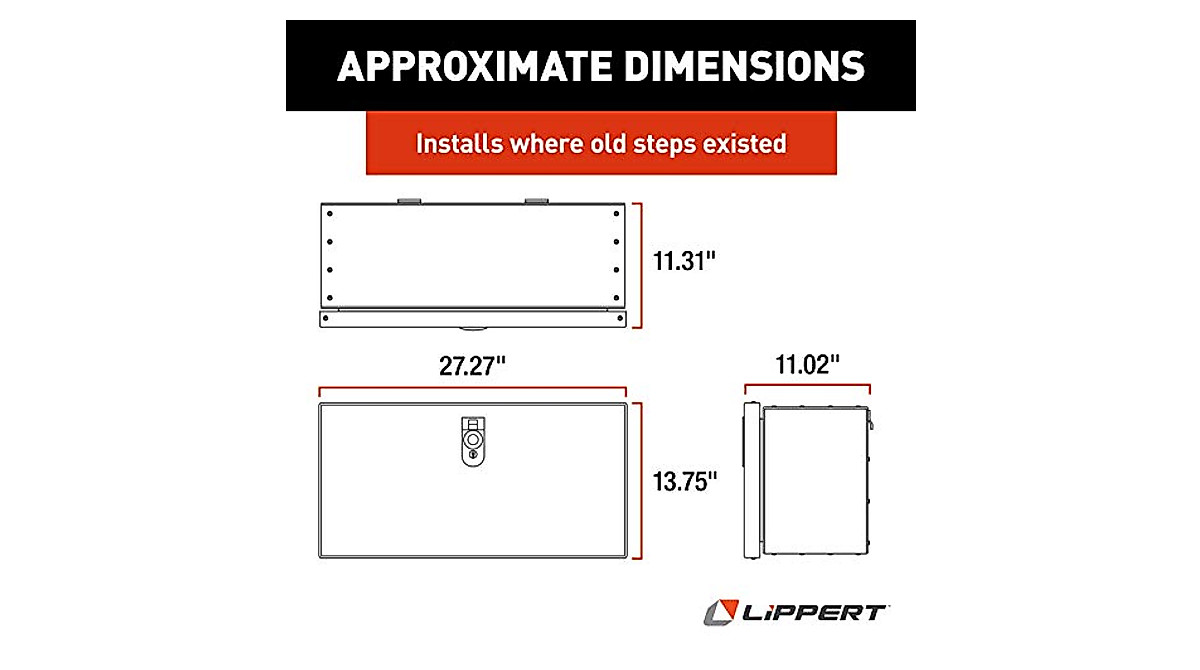 Lippert SolidStep Storage Box – Optimize RV Storage