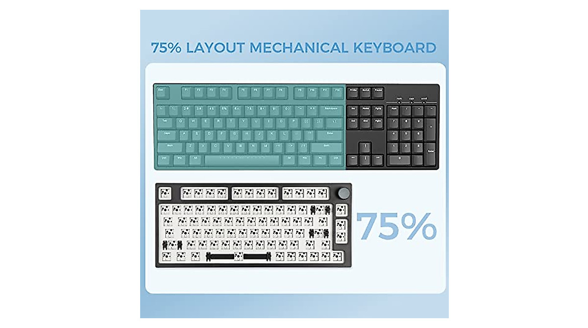 EPOMAKER TH80 Pro Gaming Keyboard Kit - Hot Swappable