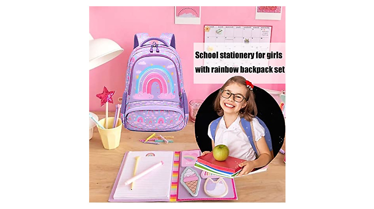 Jumpopack Rainbow Backpack - Lightweight & Stylish