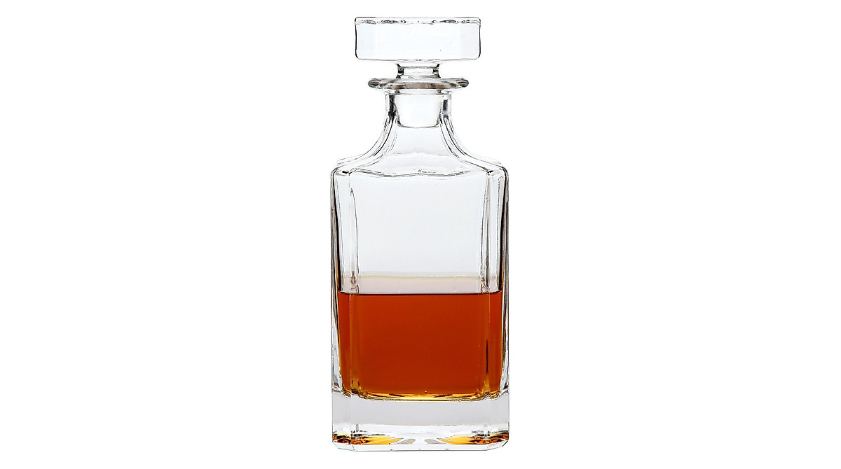 Lily's Home Glass Decanter With Stopper - 26 Oz Whiskey - View #5