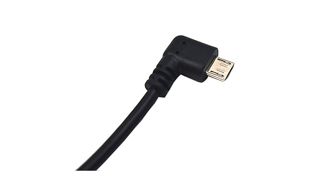 Kework Micro USB 5 Pin Splitter - 2-Port Right Angle Charging Cable
