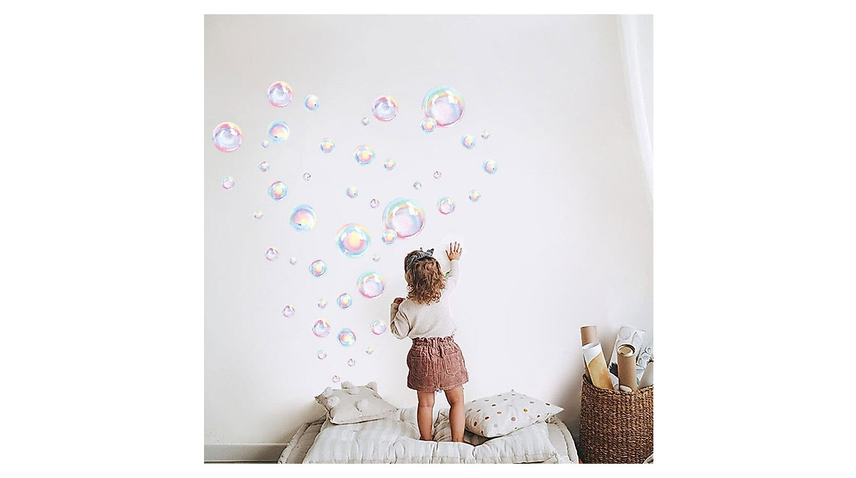 Uonlytech Under The Sea Bubble Wall Decals for Parties