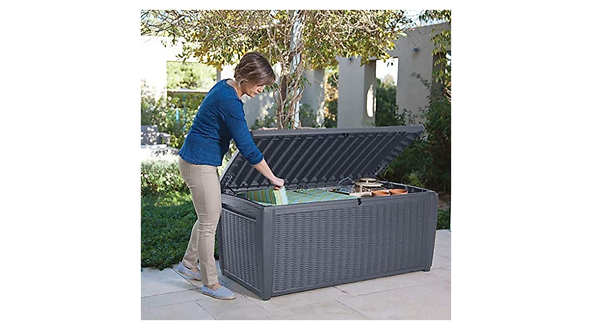 Spacious Keter Sumatra 511L Graphite Outdoor Storage Box