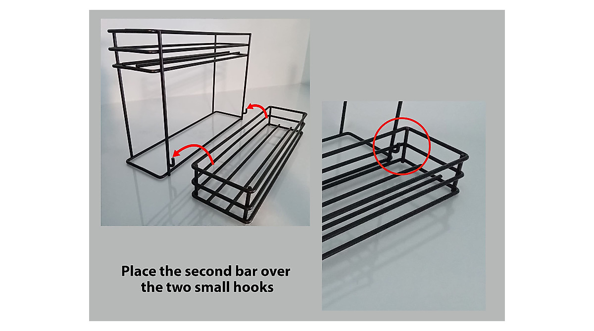 8 Bottle Syrup Rack for Coffee & Liquor Storage | Space-Saving Organizer