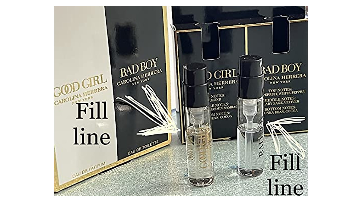 Carolina Herrera Good Girl & Bad Boy Sample Set - Travel-Size Fragrance Duo
