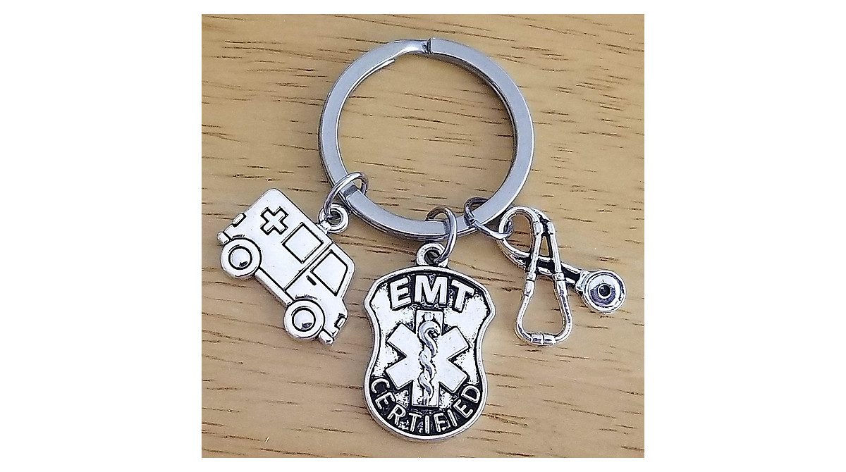 Kit's Kiss EMT Keychain - Perfect Graduation Gift