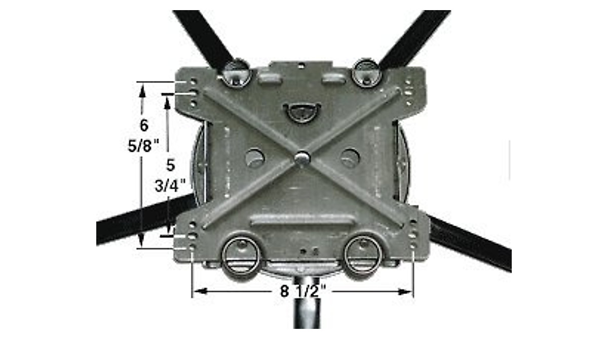 Adjustable Heavy Duty Swivel Rocker - 250 lb Capacity