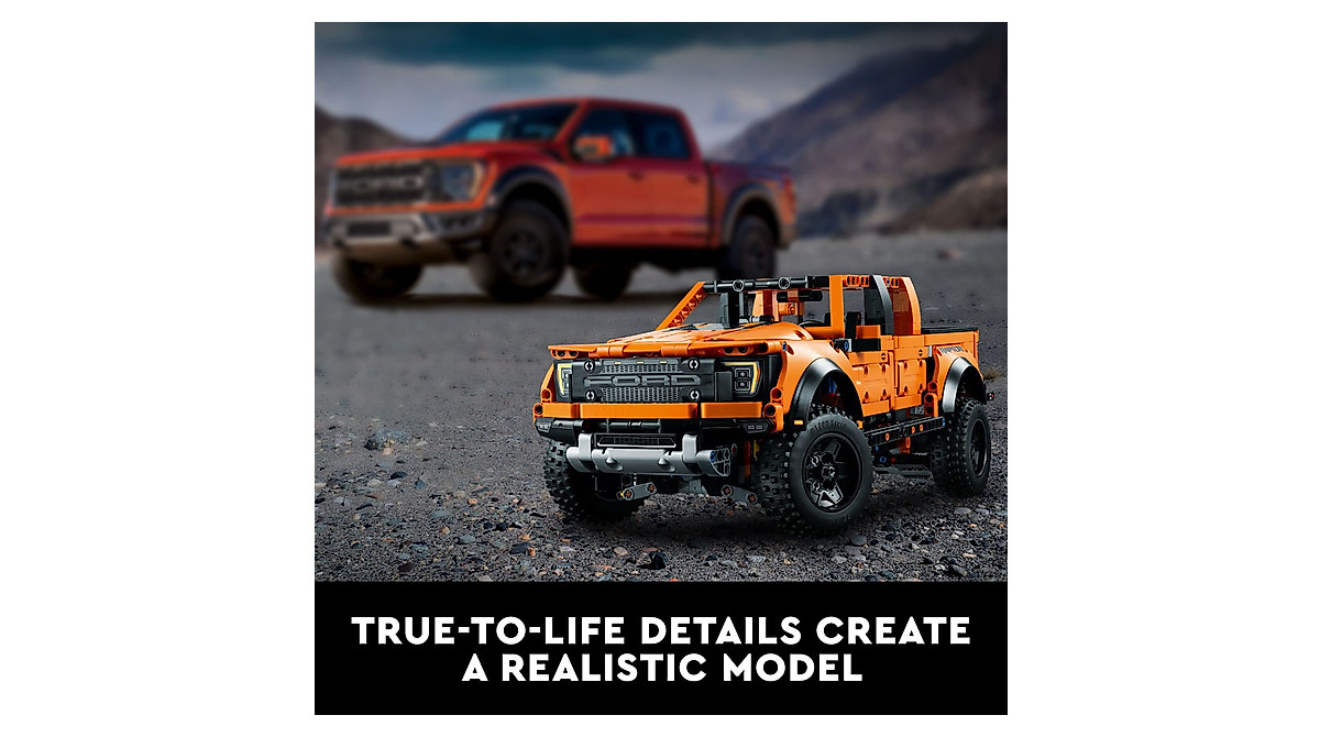 LEGO Technic Ford F-150 Raptor Model Building Kit | Immersive Build