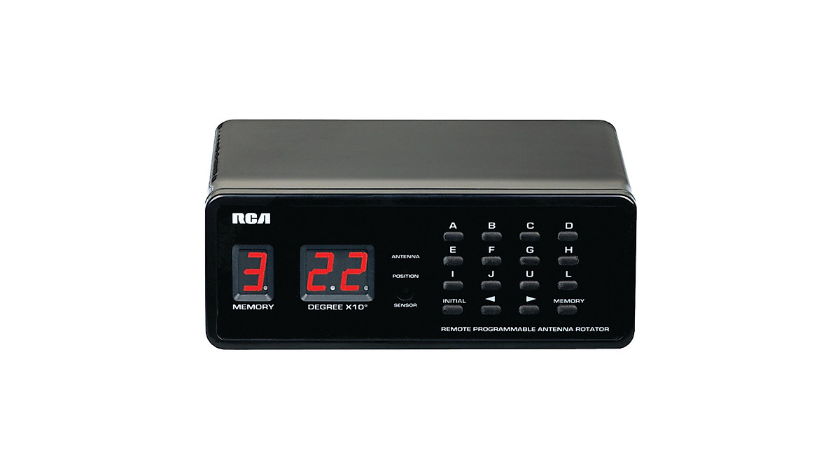 RCA VH226F Outdoor Antenna Rotator - Automated TV & FM Signal Reception