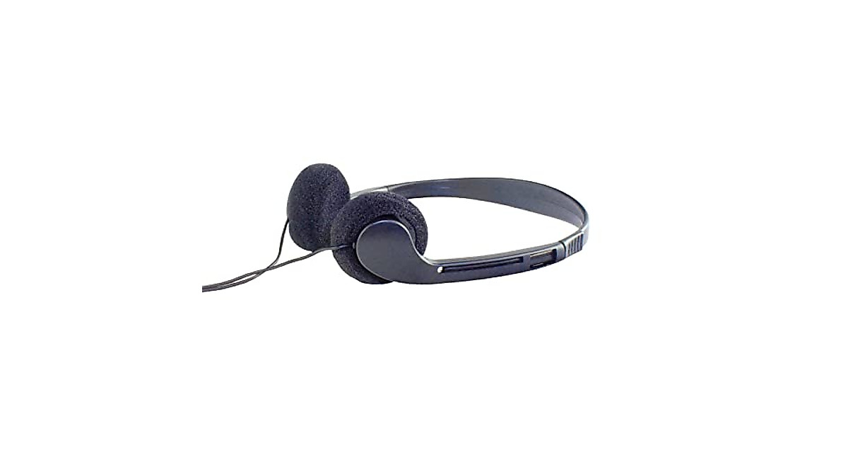 Soundnetic SN09 Disposable Headphones - Black, Pack of 100