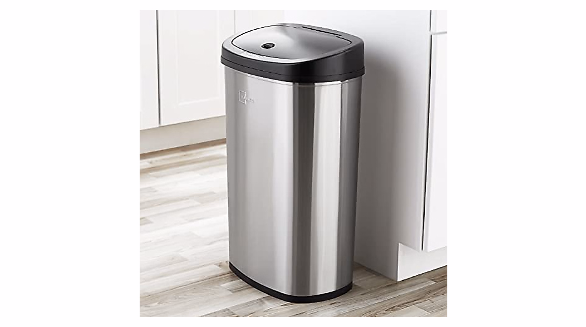 Touchless 13 Gallon Motion Sensor Trash Can