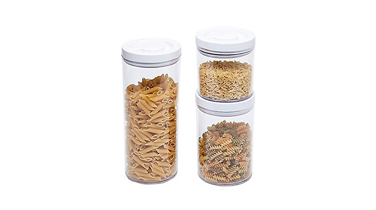 Amazon Basics 10-Piece Airtight Food Storage Containers for Kitchen