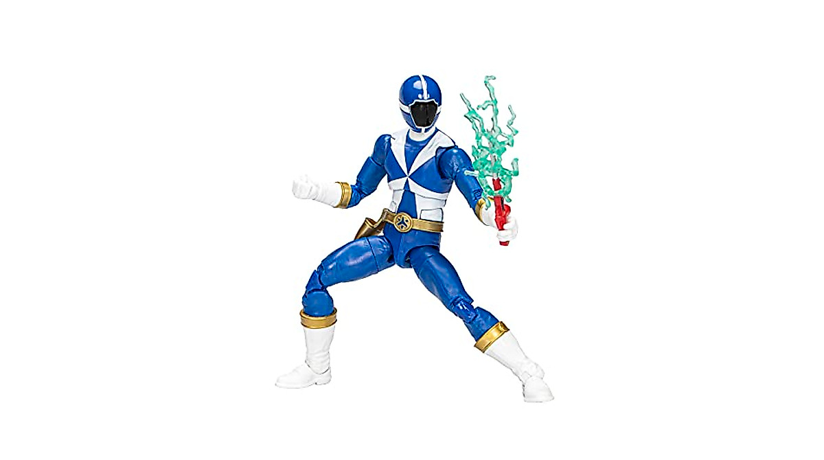 Collectible Power Rangers Lightspeed Rescue Blue Ranger Figure