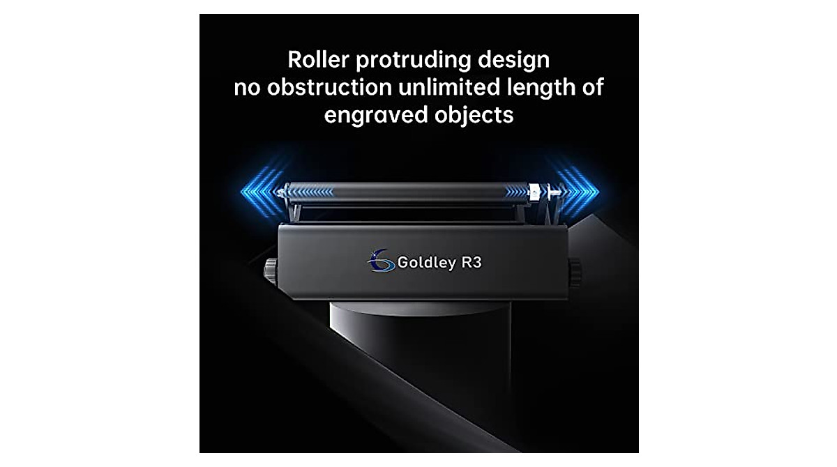 R3 Laser Rotary Roller for Precision Engraving