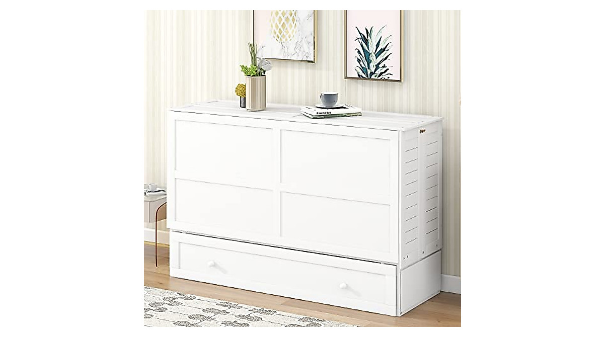 Modern Murphy Cube Cabinet Bed for Space Saving Style
