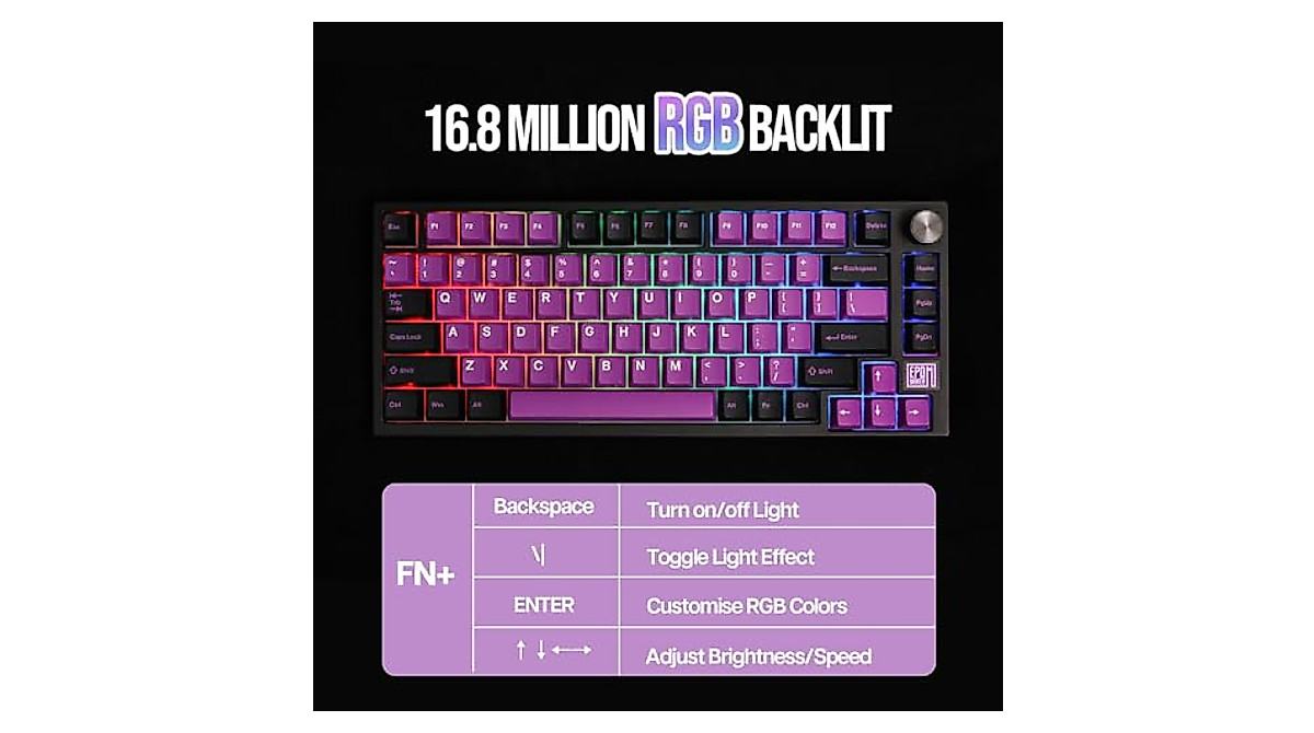 EPOMAKER TH80 SE: Hot Swappable Mechanical Keyboard